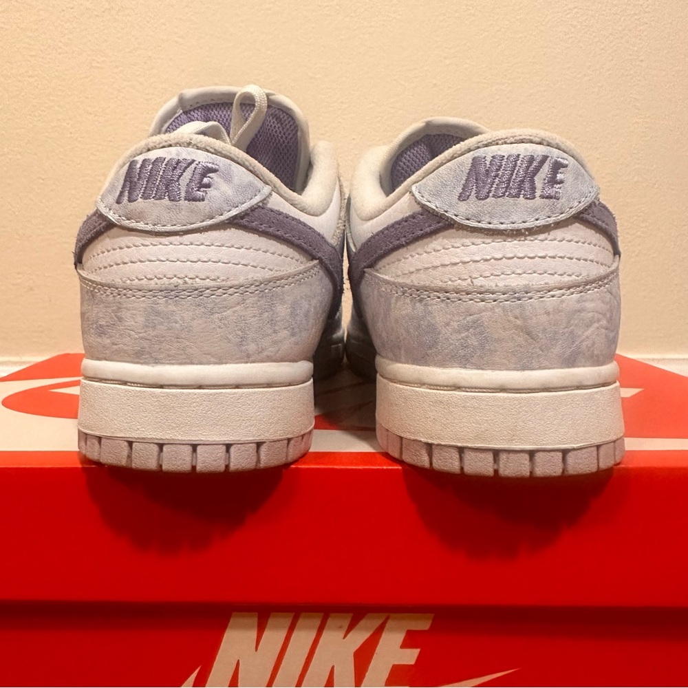 Nike W Dunk Low OG Purple Pulse Womens 8 / Mens 6.5 White Violet DM9467-500 - Picture 7 of 13